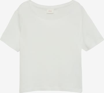 s.Oliver Shirt in White: front