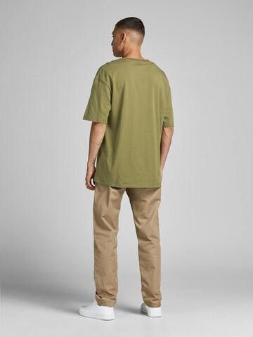 JACK & JONES Bluser & t-shirts 'Brink' i grøn