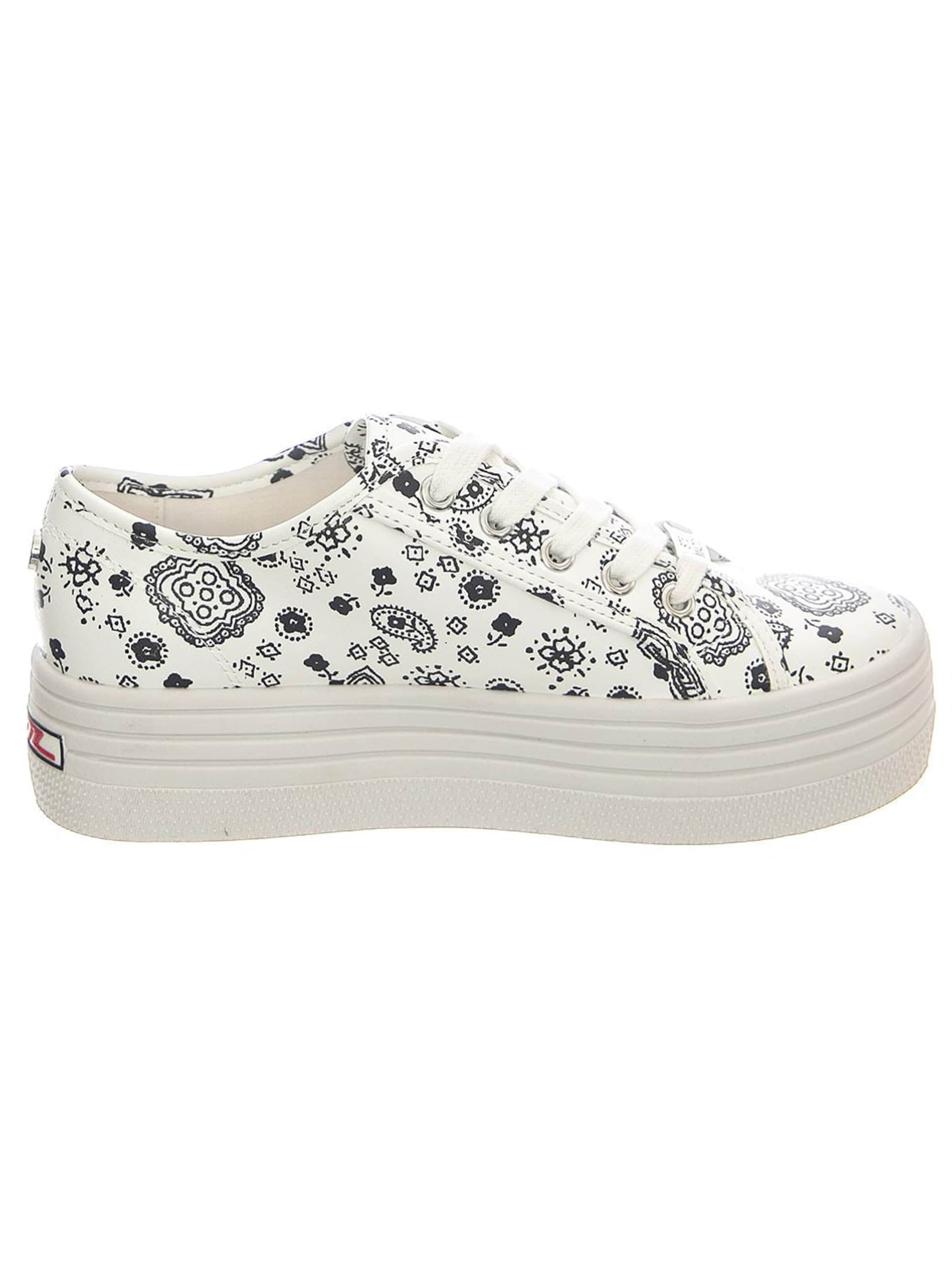 STEVE MADDEN Buty sportowe sznurowane 'Bobbi' w kolorze biały