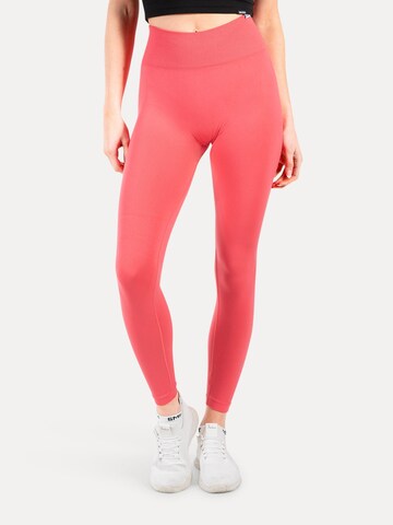 Skinny Leggings Smilodox en orange