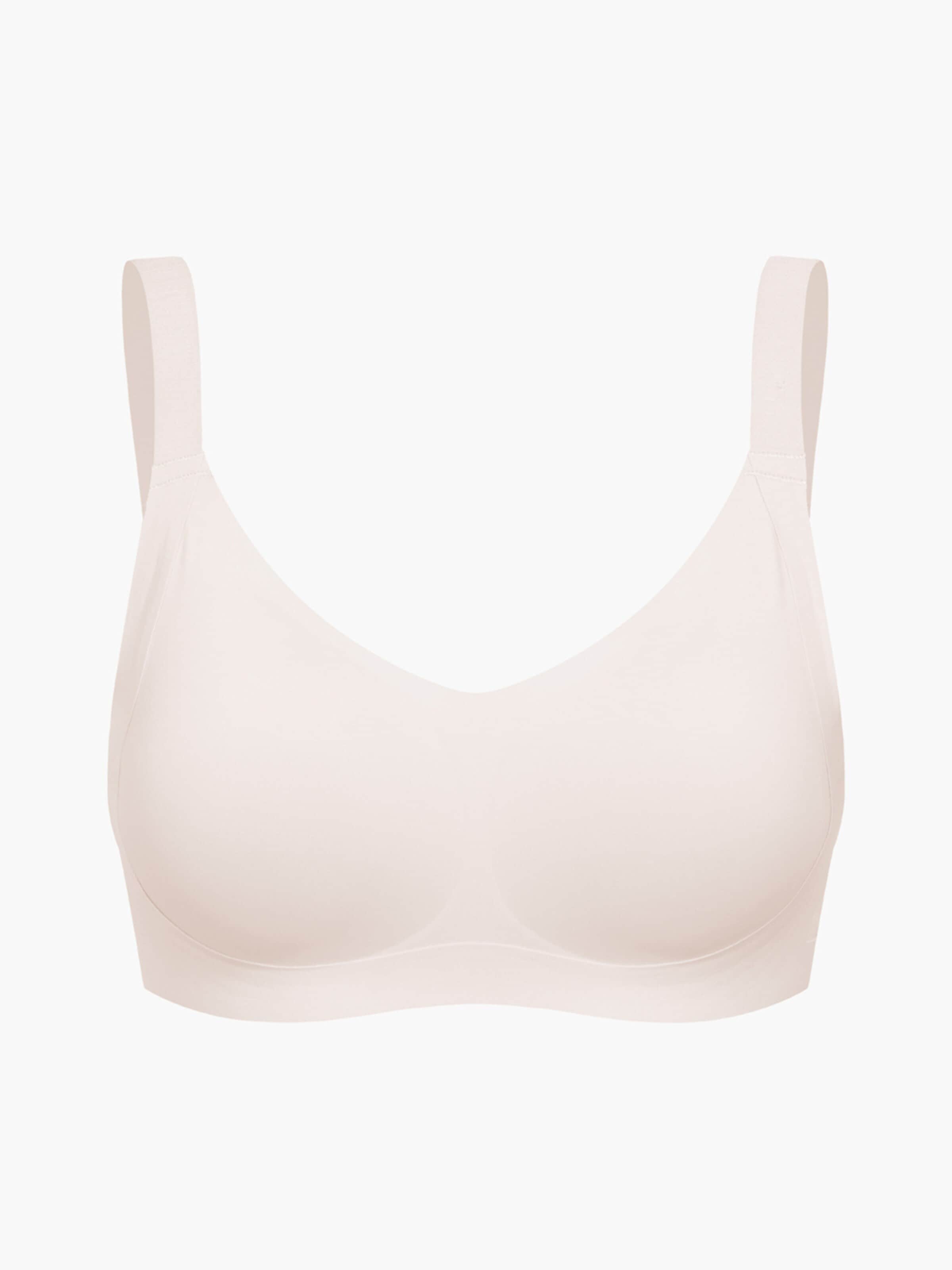 cfab (formerly creamy fabrics) Push-up BH 'Seamless Compact Push-Up BH' in Beige: voorkant