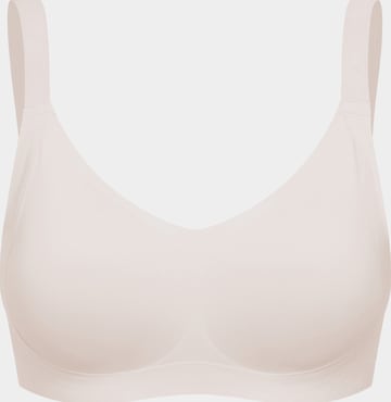 Reggiseno 'Seamless Compact Push-Up BH' di cfab (formerly creamy fabrics) in beige: frontale