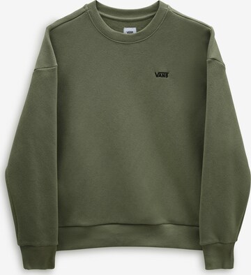 Sweat-shirt VANS en vert : devant