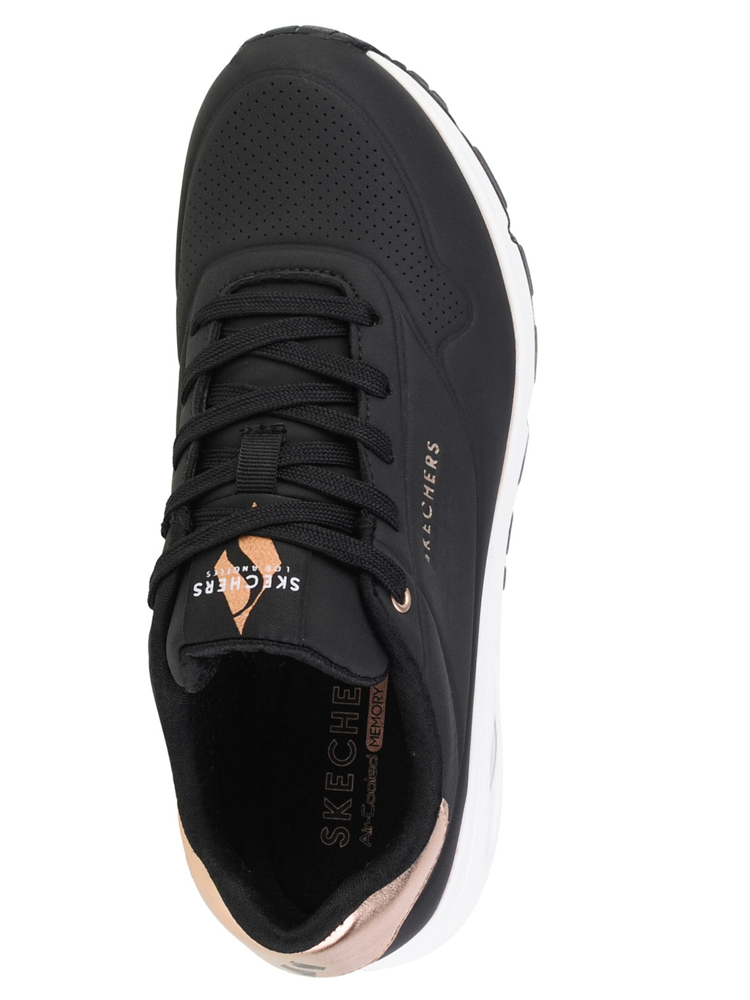 Sneaker bassa 'Uno-Golden Air' di SKECHERS in nero