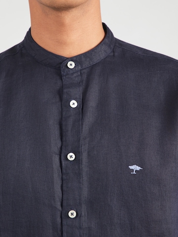 FYNCH-HATTON Regular fit Button Up Shirt in Blue