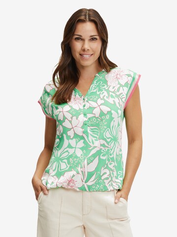 Betty & Co Blouse in Groen: voorkant