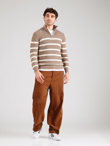 Key Largo Pullover 'PILOT' in Grau