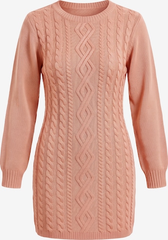 Imily Bela Strikkjole i pink: forside