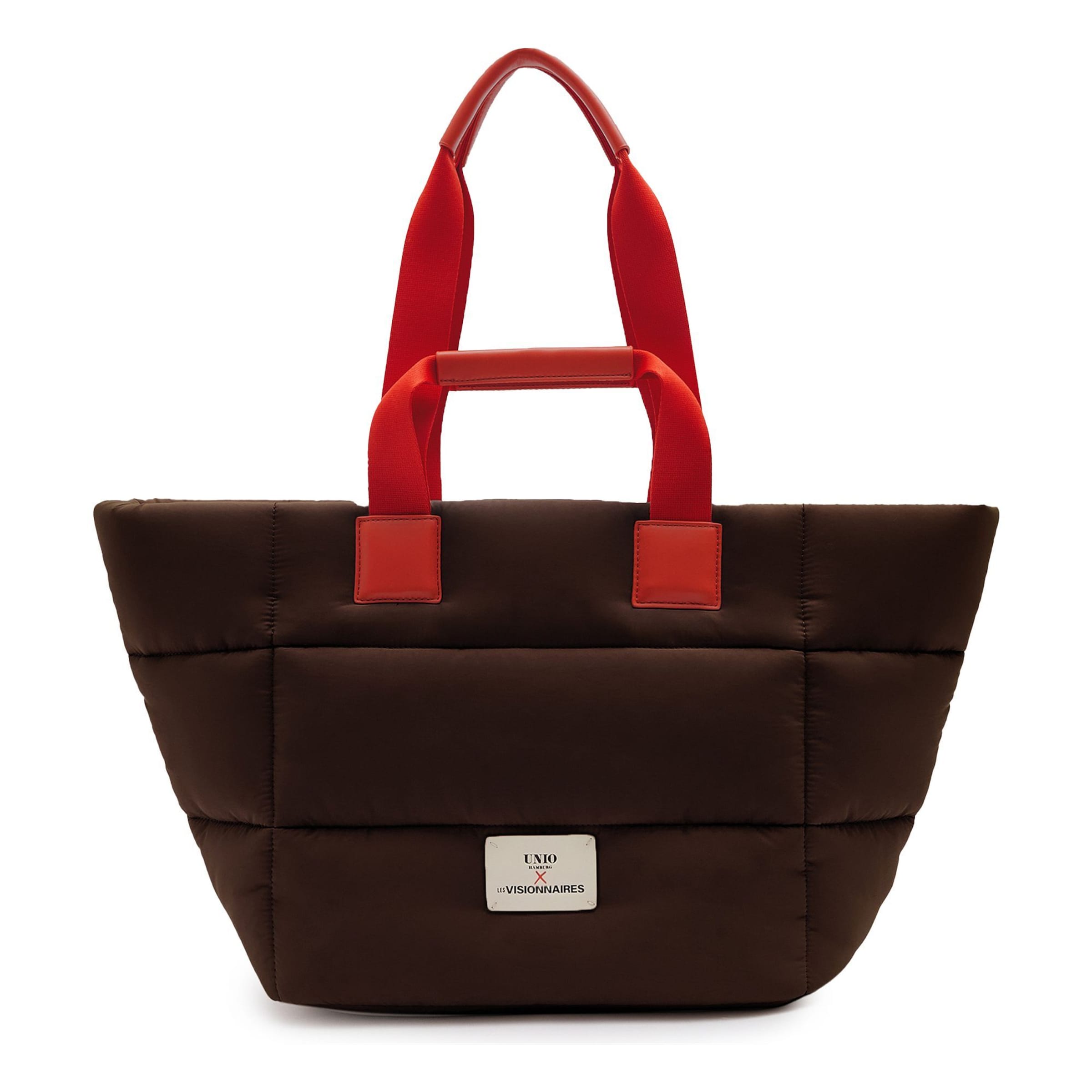 Les Visionnaires Shopper 'Unio Tokio' in Brown: front