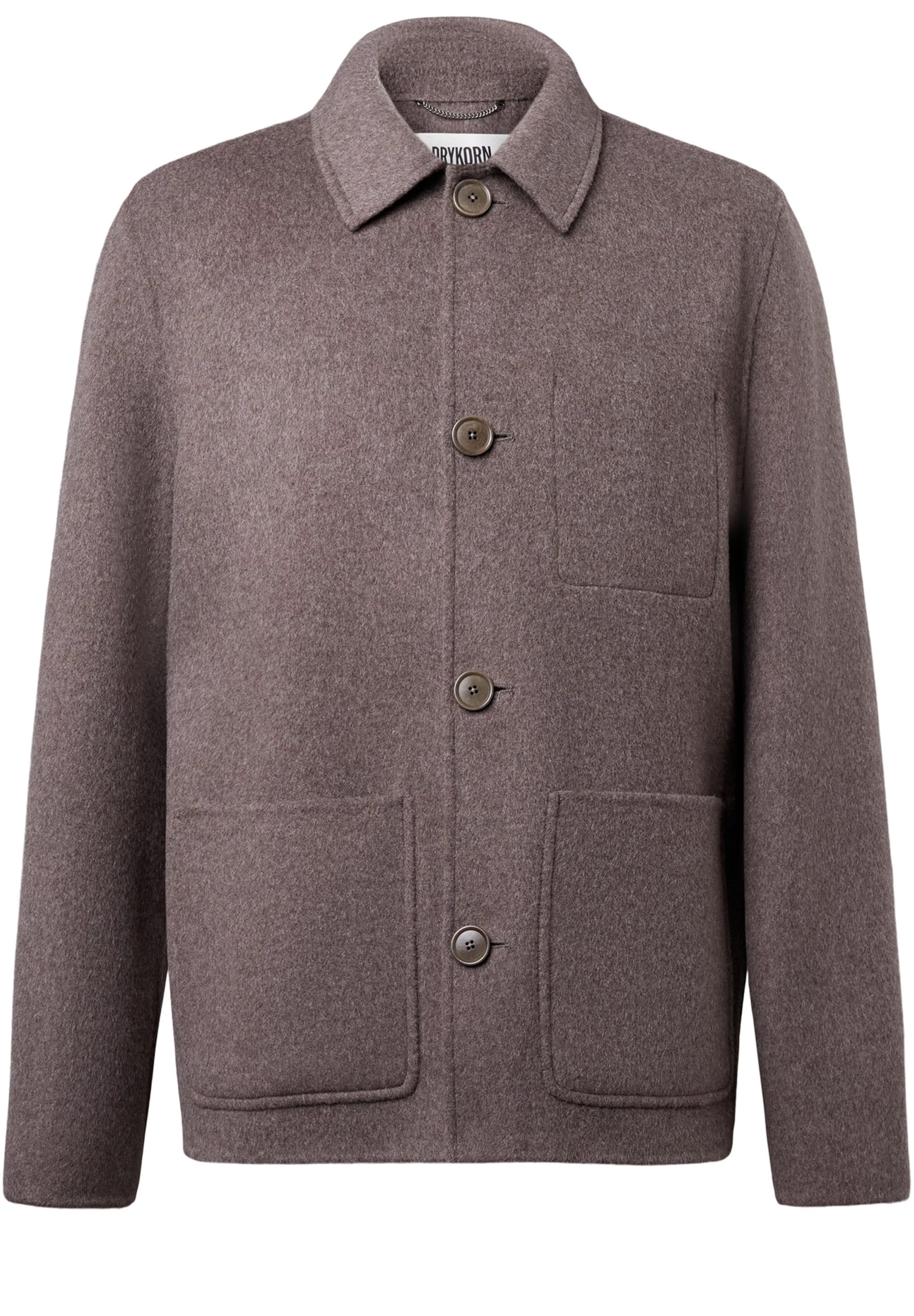 DRYKORN Between-Season Jacket 'Makona' in Brown: front