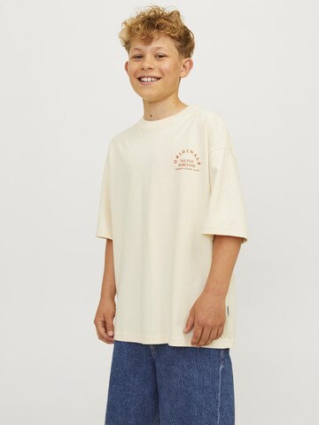 Jack & Jones Junior Shirt 'JORBROOKLYN' in White: front