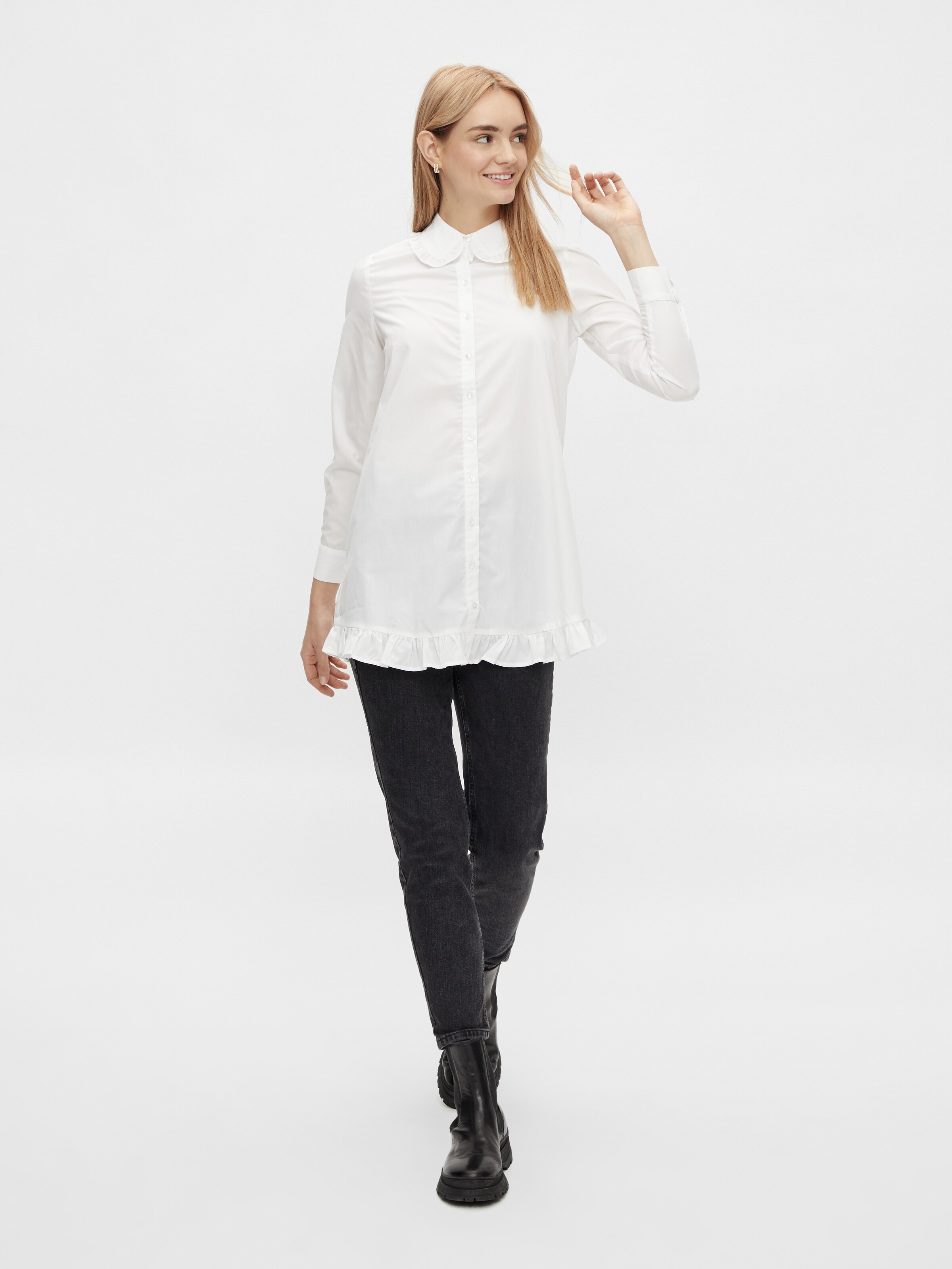 Abbigliamento Ft4ck PIECES Camicia da donna Sugia in Bianco 