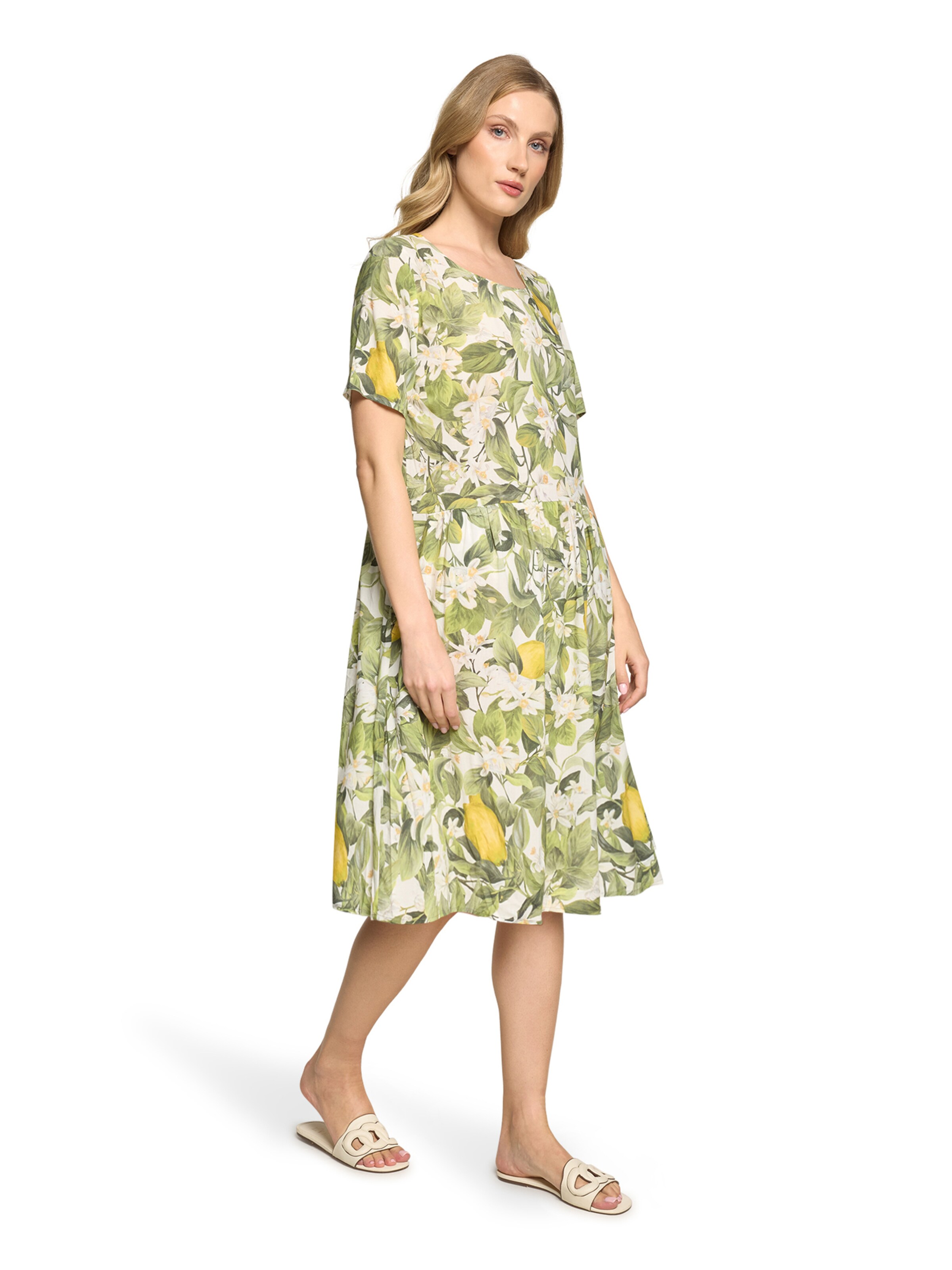 Cartoon Cocktailjurk in Wit