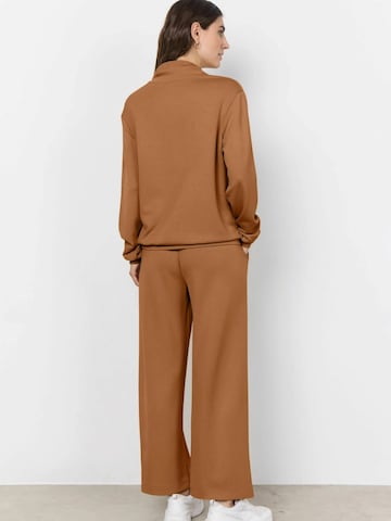 Soyaconcept Wide Leg Hose 'BANU' in Braun