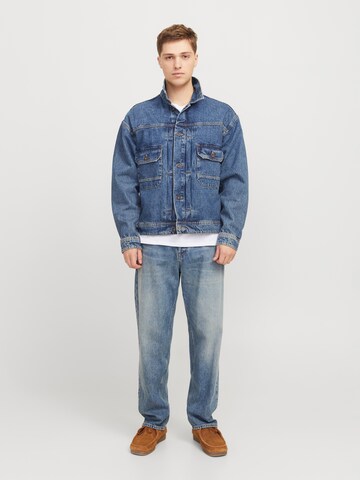 JACK & JONES Свободный крой Джинсы 'JJIEddie JJOriginal' в Синий