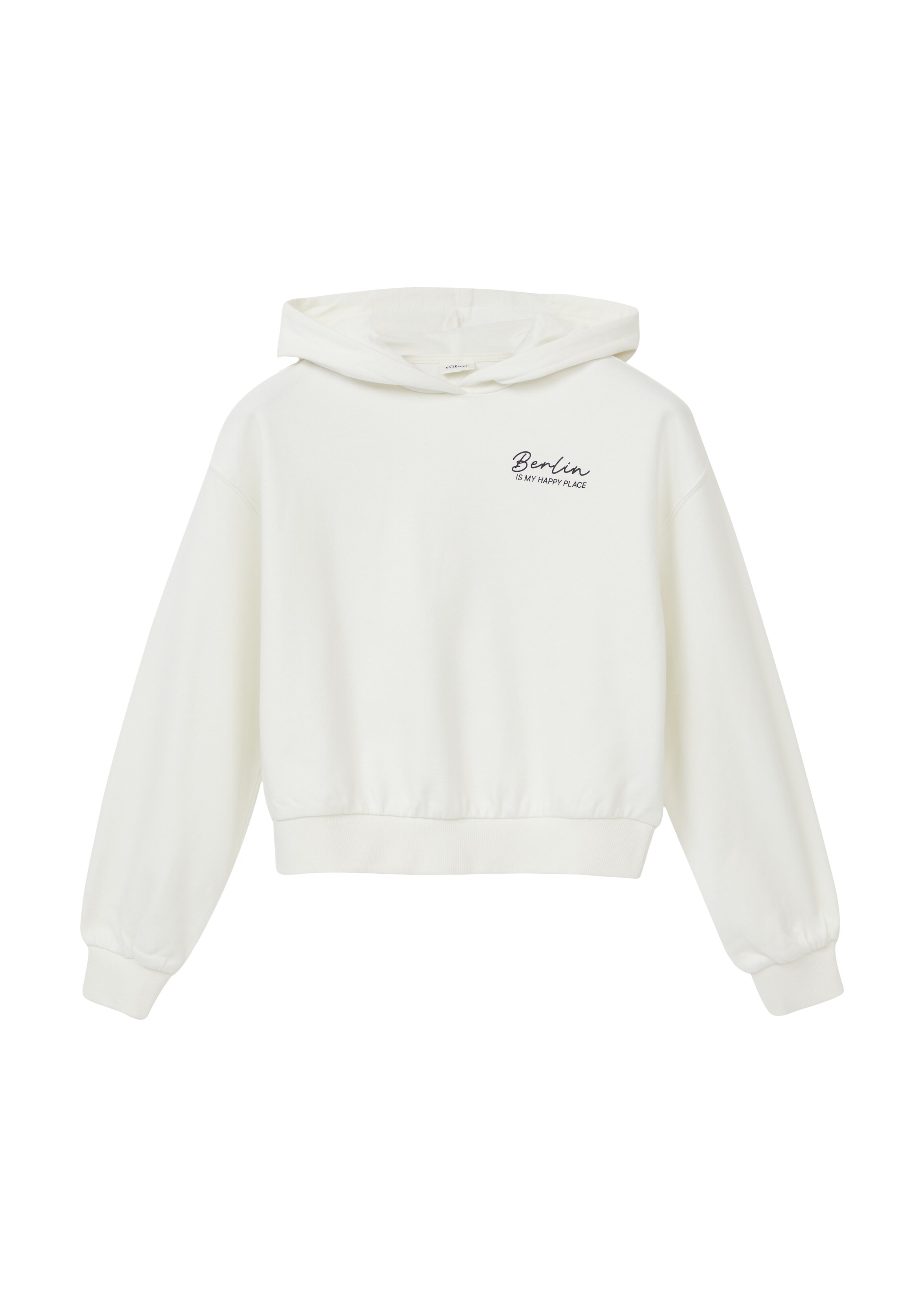 s.Oliver Sweatshirt in 146 in Cream / Black, Item view