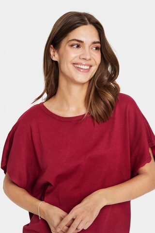 SAINT TROPEZ Pullover 'Mila' in Rot
