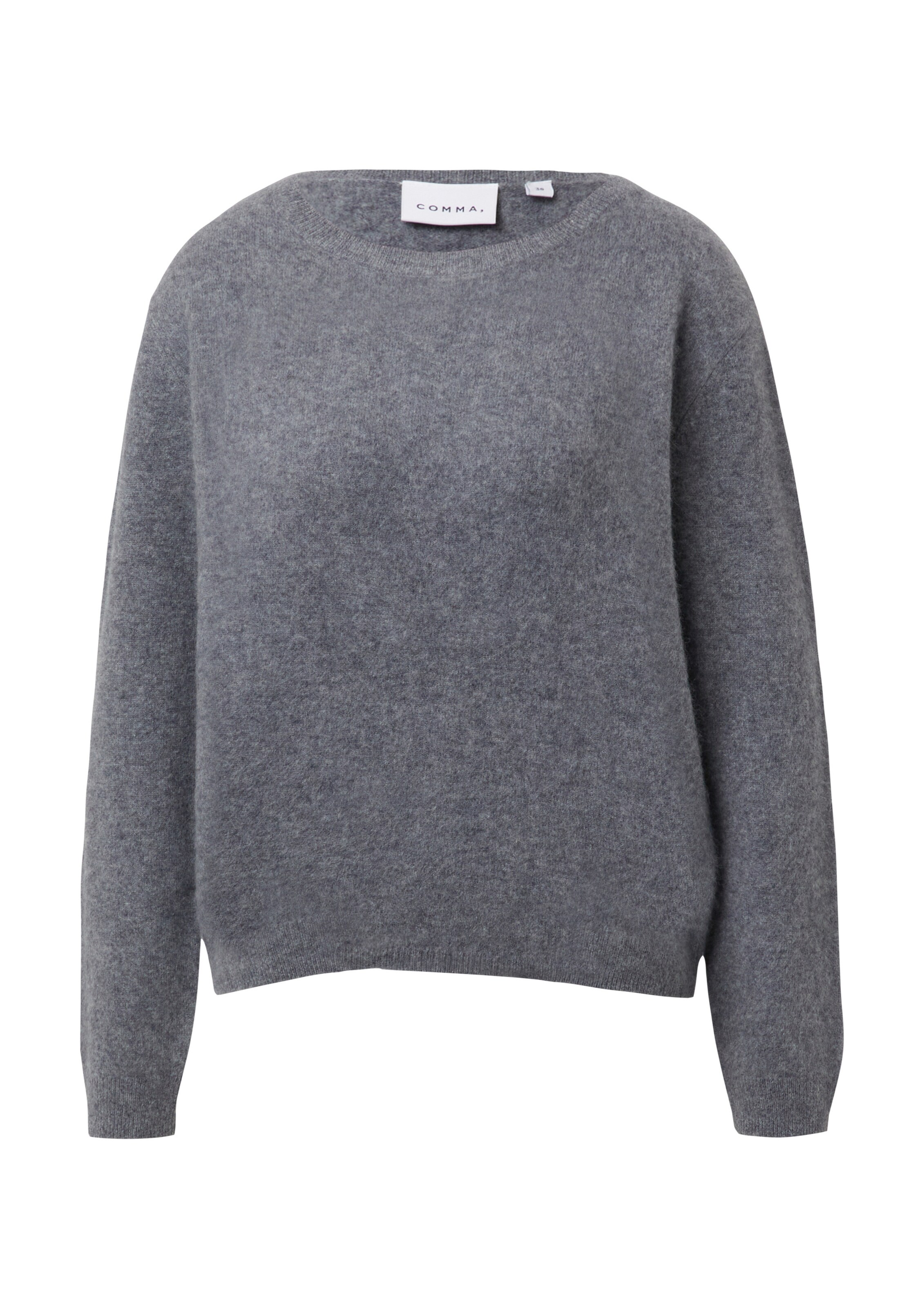 COMMA Sweater in Grey: front