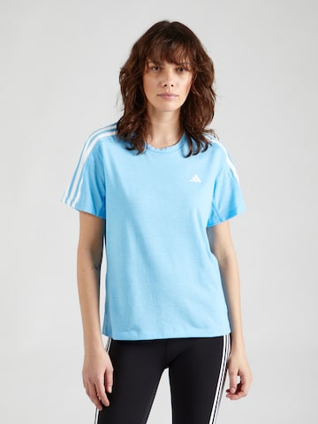 ADIDAS PERFORMANCE Λειτουργικό μπλουζάκι 'Own the Run' σε μπλε: μπροστά