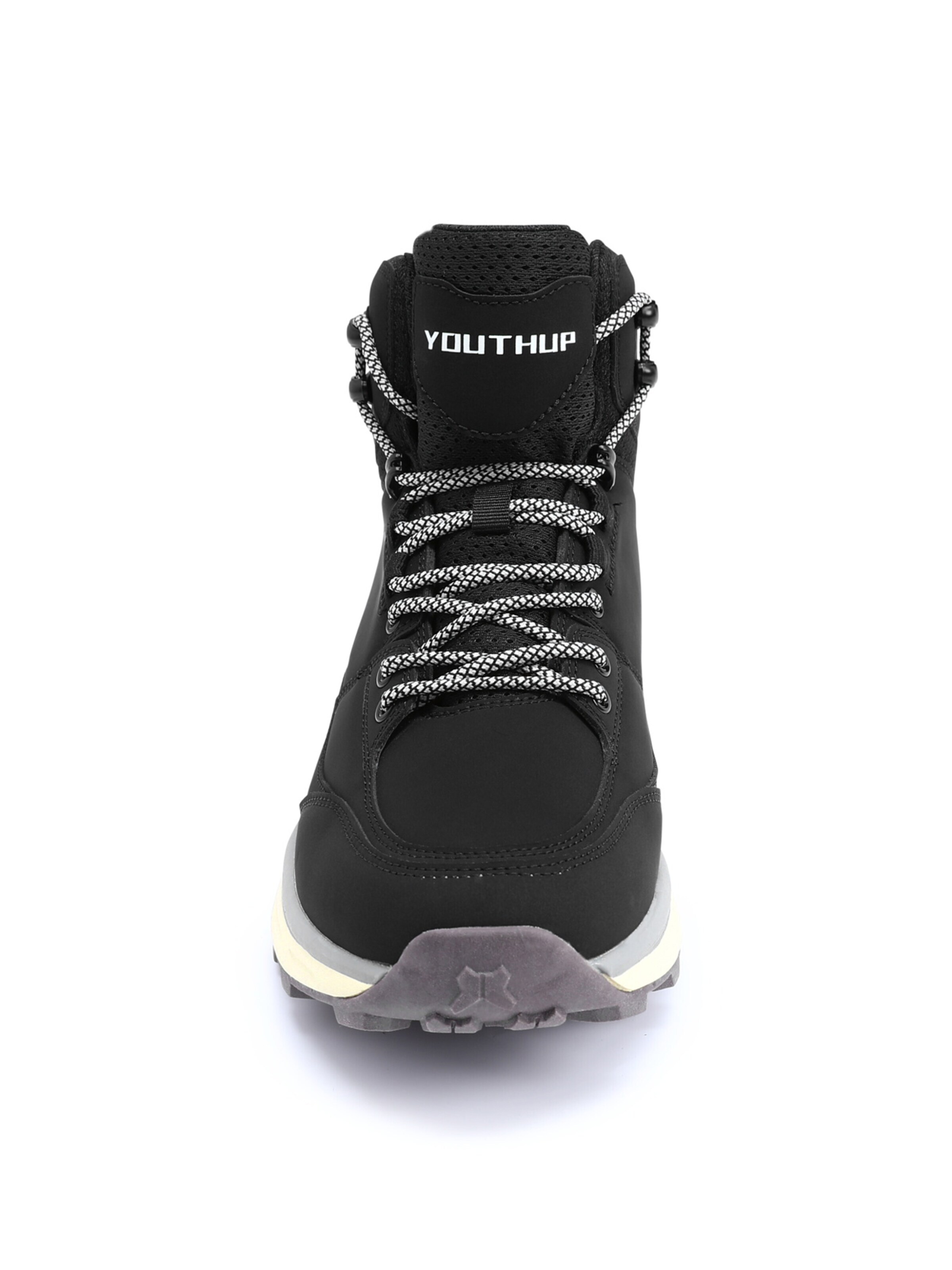 YOUTHUP Sneaker high 'Hauch' in Schwarz