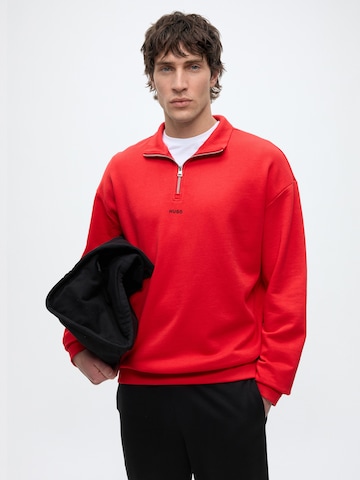 Sweat-shirt 'Durty244' HUGO en rouge