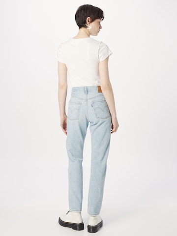 zils LEVI'S ® Piegulošs Džinsi '501 Jeans For Women'