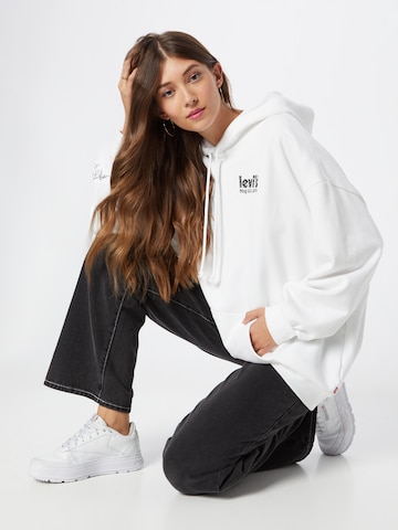 LEVI'S ® Sweatshirt 'Prism Hoodie' in Weiß
