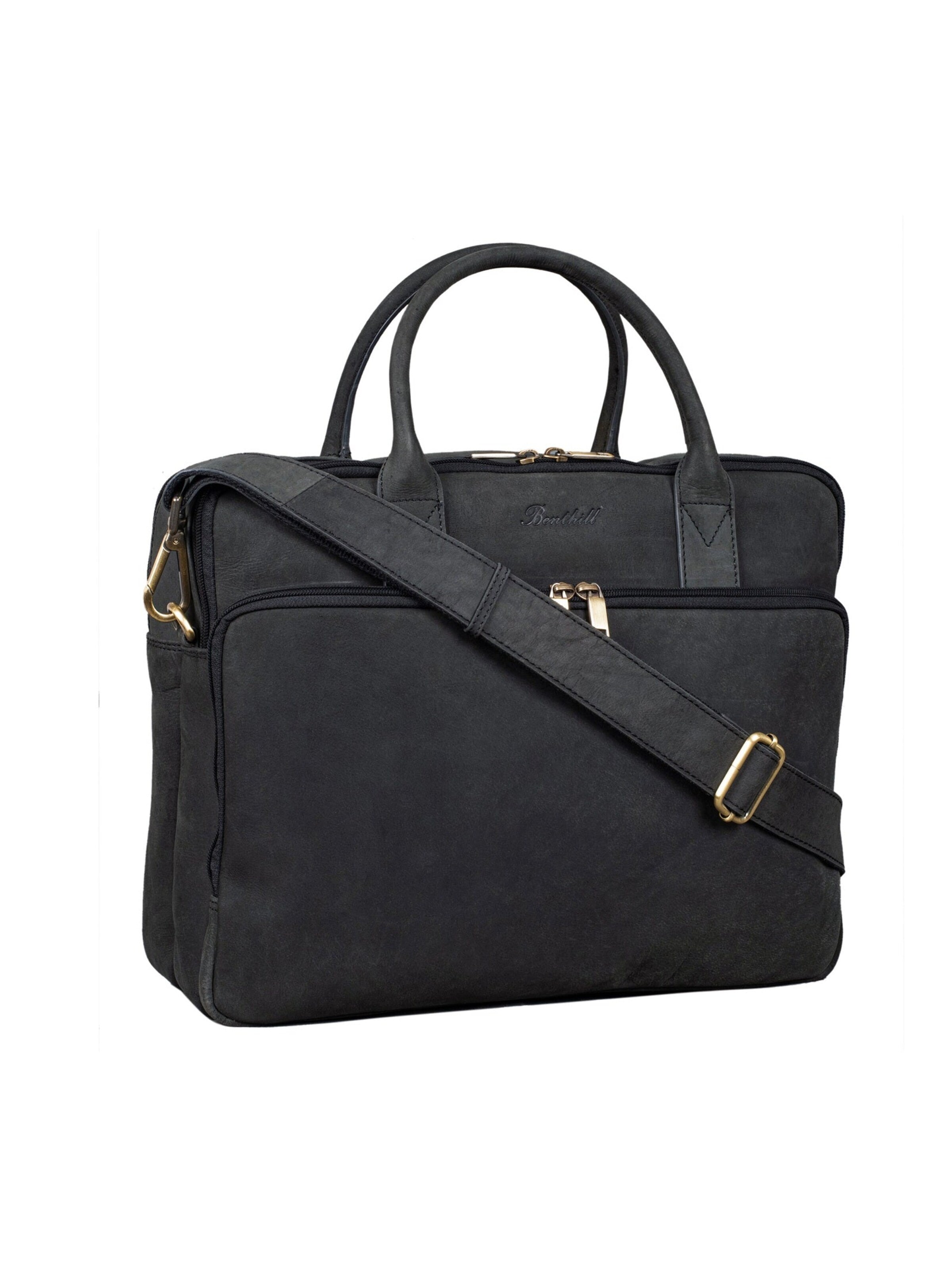 Benthill Laptop Bag in Black