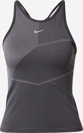 Sport top NIKE pe negru / alb, Vizualizare produs