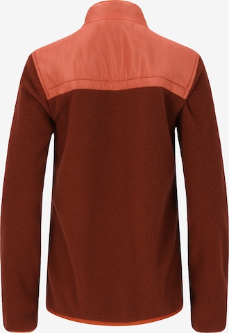 Whistler Athletic Fleece Jacket 'Oak' in Red