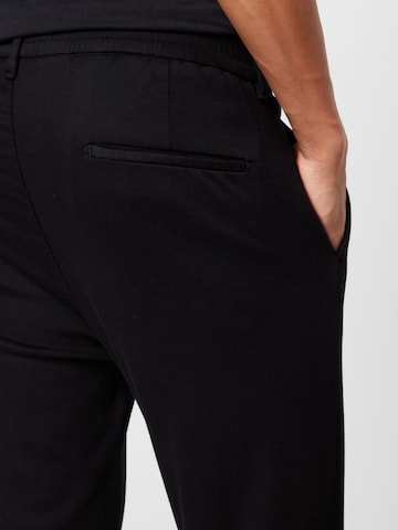 DRYKORN Regular Pleat-front trousers 'Chasy' in Black
