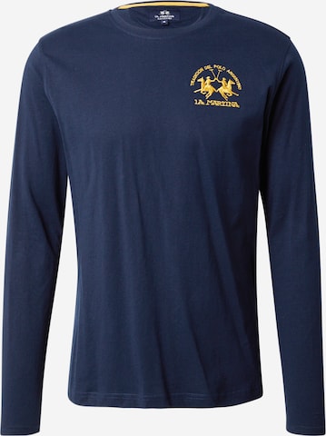 T-Shirt La Martina en bleu : devant