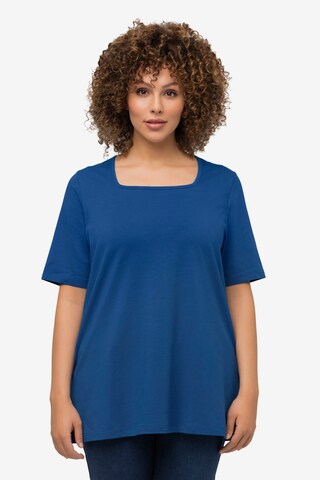 Ulla Popken Shirt in Blauw: voorkant