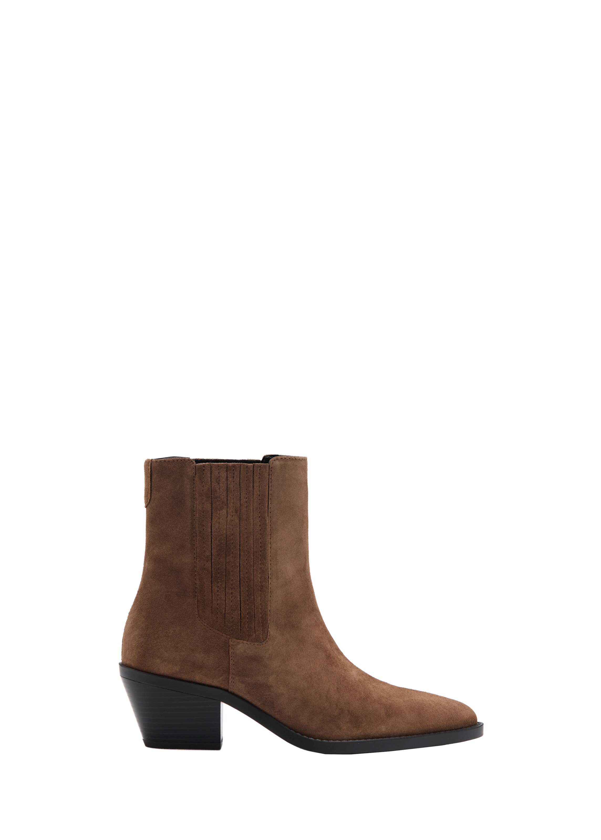 Boots chelsea 'BOLO' di MANGO in marrone: frontale