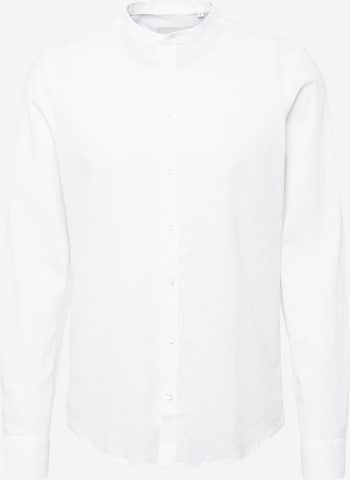 Casual Friday Slim fit Button Up Shirt 'Anton' in White: front