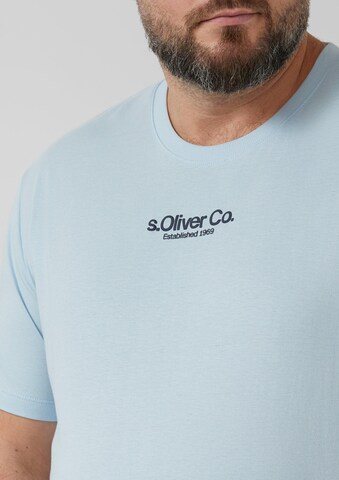 T-Shirt s.Oliver en bleu
