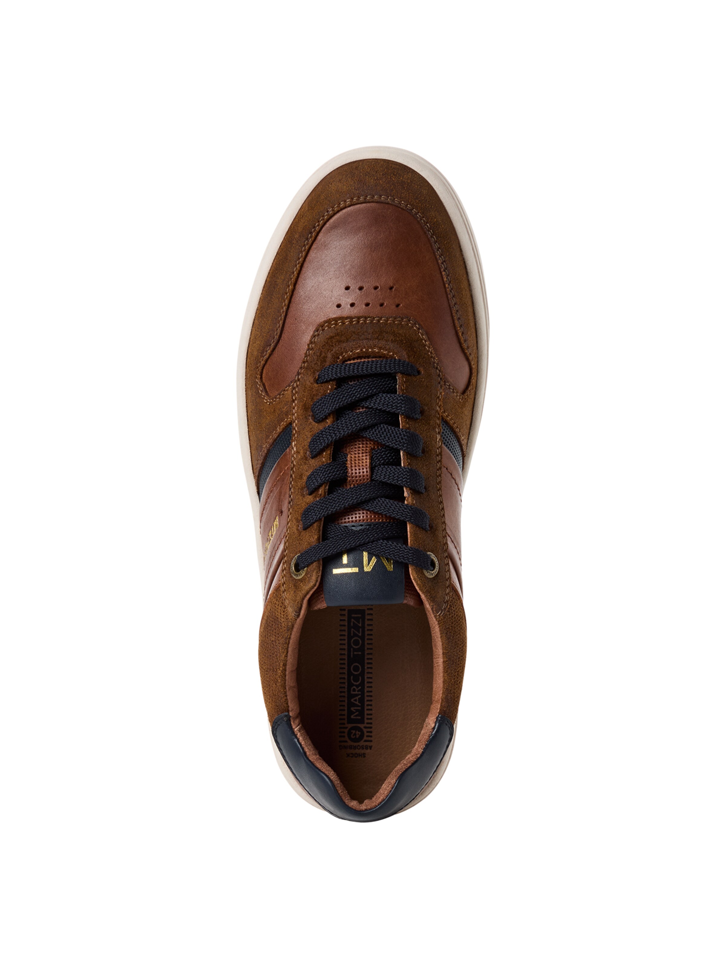 MARCO TOZZI Platform trainers in Brown