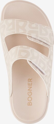 BOGNER Strand-/Badeschuh 'Slides Biarritz' in Beige