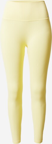 Skinny Pantalon de sport aim'n en jaune : devant