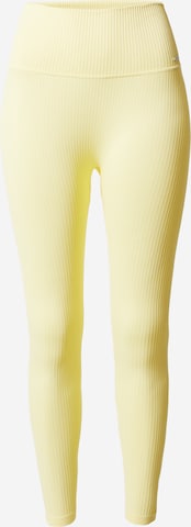 aim'n - Skinny Pantalón deportivo en amarillo: frente