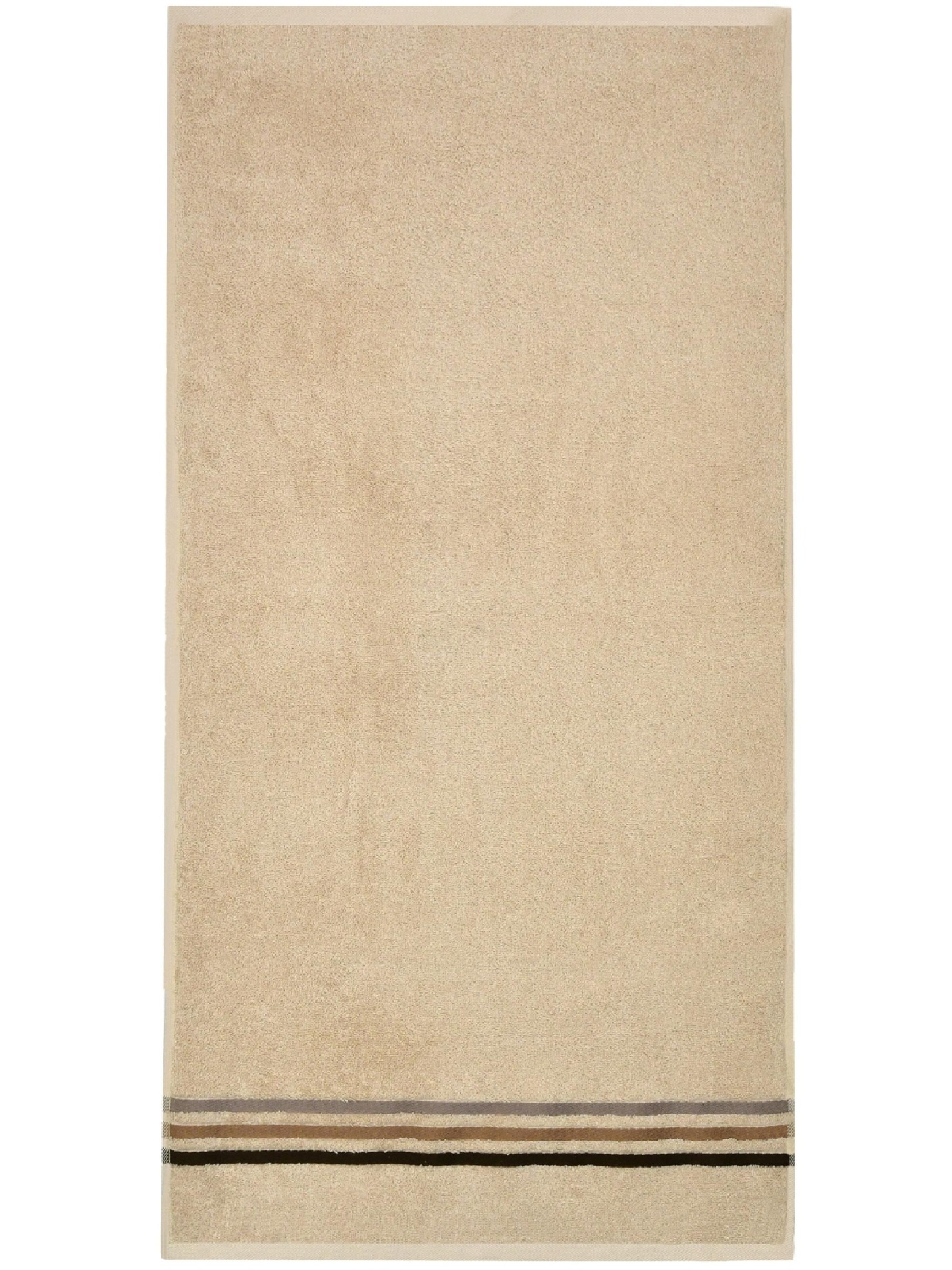 SCHIESSER Duschtücher 'Skyline Color' in Beige