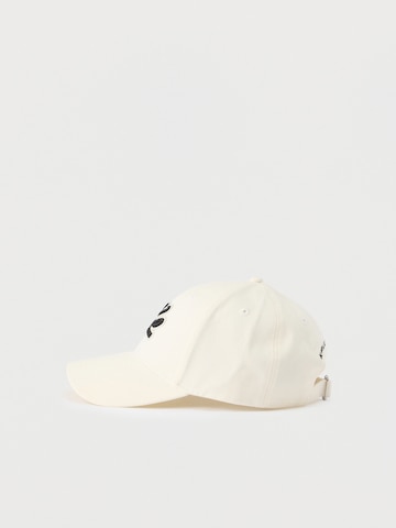 balta Karl Lagerfeld Kepurė 'AUTOGRAPH'