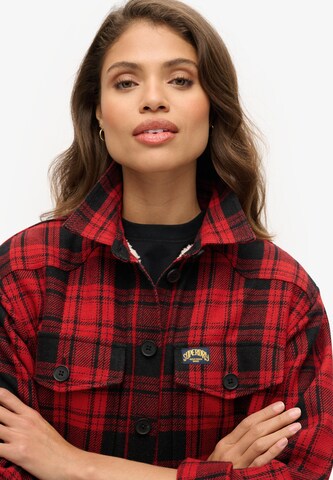 Superdry Between-Season Jacket in Red