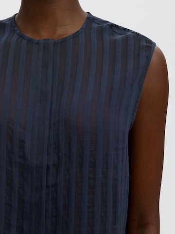 SELECTED Bluse in Blau