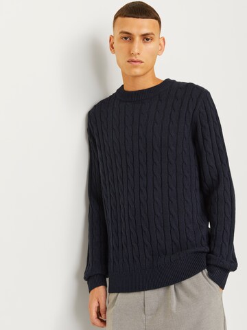JACK & JONES Pullover 'JJERoss' in Blau