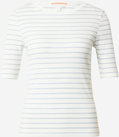 QS Μπλουζάκι σε μπλε φιμέ / λευκό, Άποψη προϊόντος