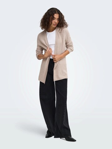 ONLY Knit Cardigan in Brown