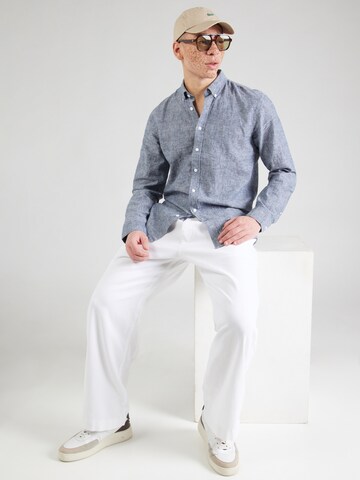 Regular fit Camicia di Lindbergh in blu
