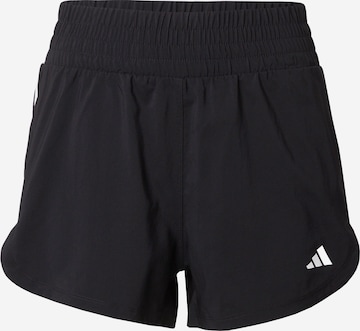 ADIDAS PERFORMANCE Regular Workout Pants 'Pacer' in Black: front