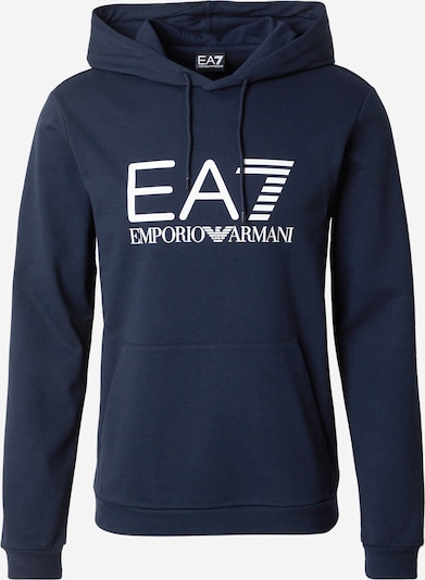 EA7 Emporio Armani Collegepaita värissä tummansininen / valkoinen, Tuotenäkymä